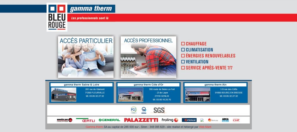  Gamma Therm – Agence de Bourg-en-Bresse - Chauffagiste à Bourg-en-Bresse