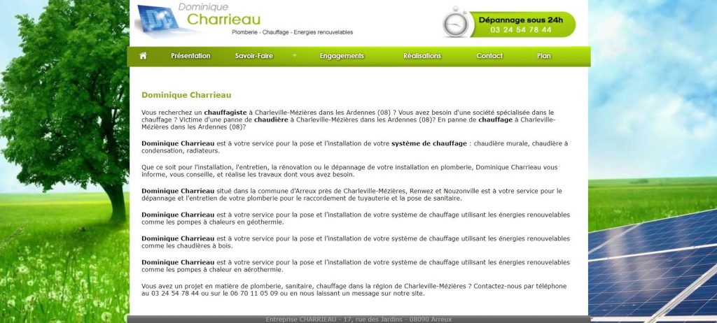 Charrieau Dominique - Chauffagiste à Charleville-Mézières