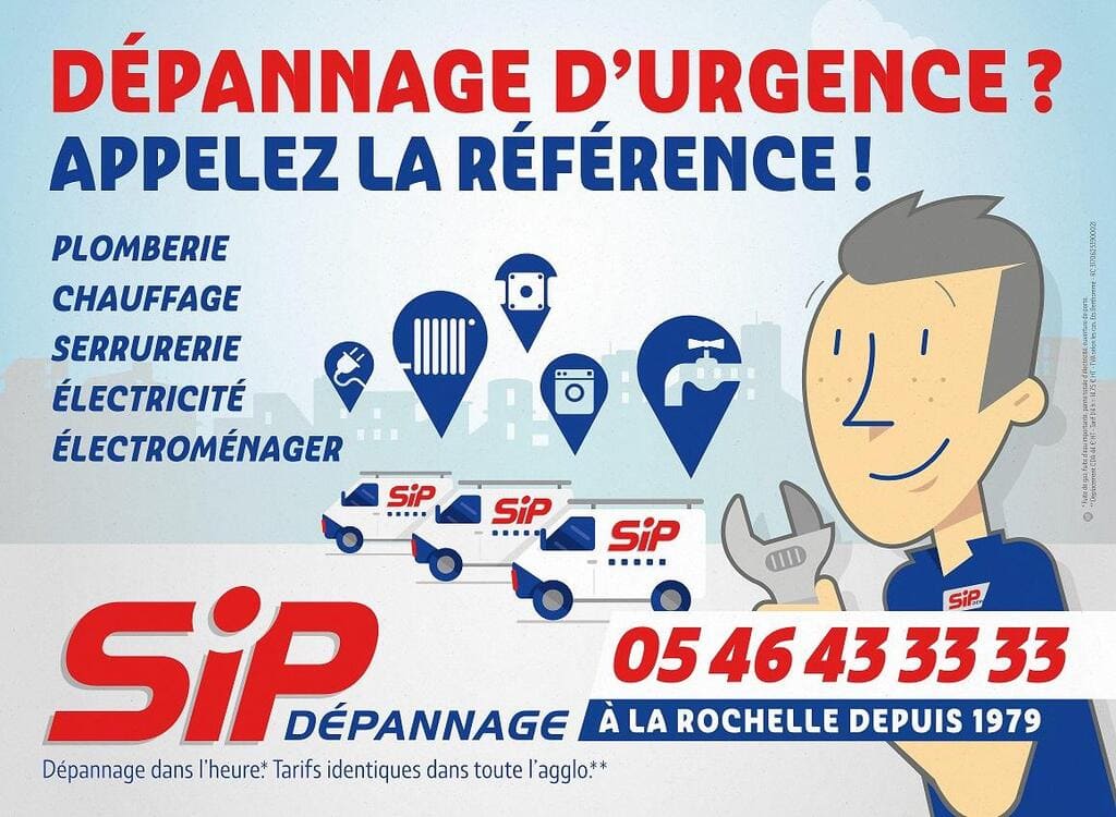  SIP DEPANNAGE - Chauffagiste à La Rochelle